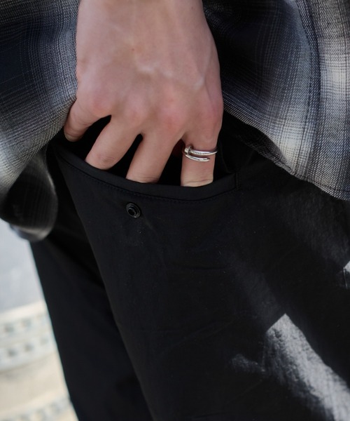 WEGO(ウィゴー)の「WEGO/ナイロンイージーショーツ(カーゴパンツ・メンズ・オリーブ/ブラック/ダークグレー・SMALL/MEDIUM/LARGE)」の8枚目の写真