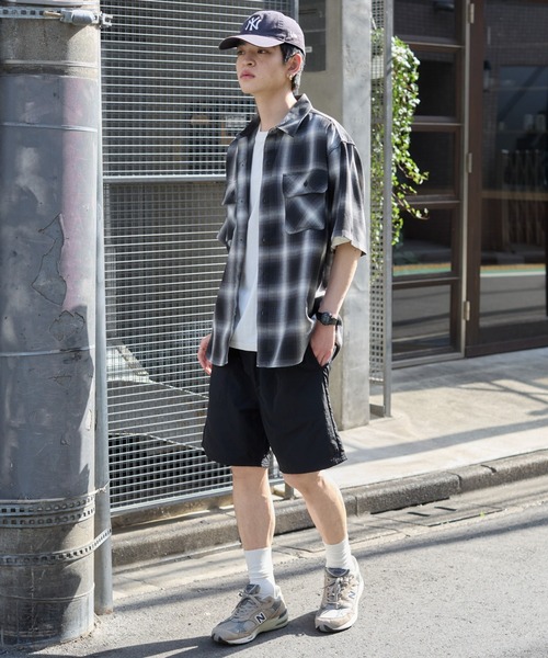 WEGO(ウィゴー)の「WEGO/ナイロンイージーショーツ(カーゴパンツ・メンズ・オリーブ/ブラック/ダークグレー・SMALL/MEDIUM/LARGE)」の15枚目の写真