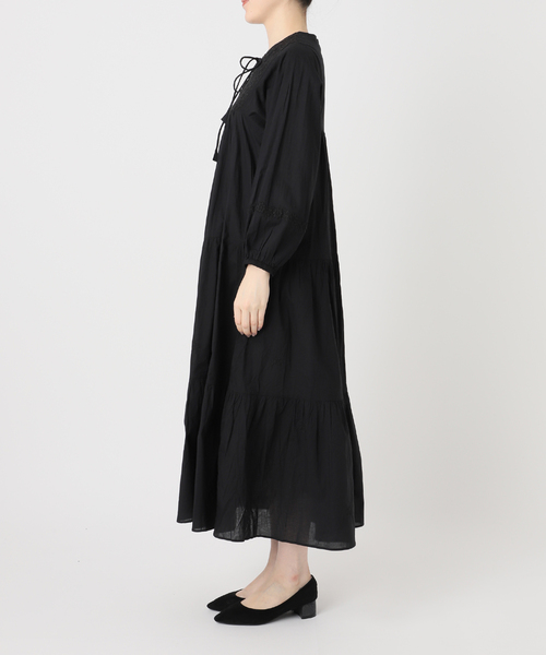 Fanaka（ファナカ）の「FANAKA/ファナカ チカンカリ風ふっくら刺繍ワンピース（ワンピース・レディース・ピンク/ブラック/ブルー・FREE）」の22枚目の写真
