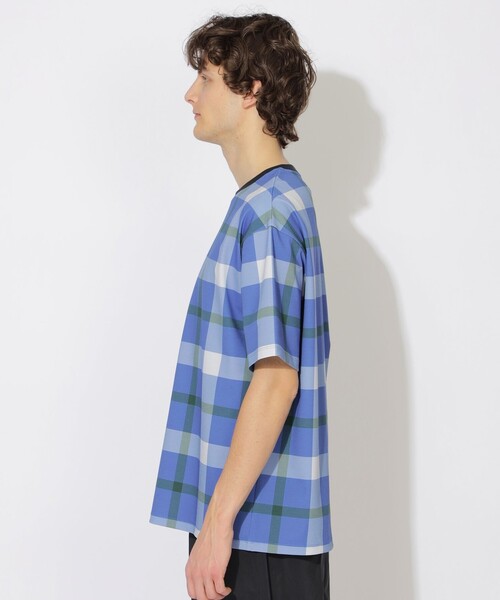 CB CRESTBRIDGE（シービークレストブリッジ）の「【WEB限定カラーあり】クレストブリッジチェックTシャツ（Tシャツ/カットソー・メンズ・ライトブルー/チャコールグレー/ネイビー/ベージュ系その他・2/1/3）」の19枚目の写真