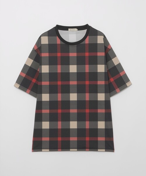 CB CRESTBRIDGE（シービークレストブリッジ）の「【WEB限定カラーあり】クレストブリッジチェックTシャツ（Tシャツ/カットソー・メンズ・ライトブルー/チャコールグレー/ネイビー/ベージュ系その他・2/1/3）」の11枚目の写真