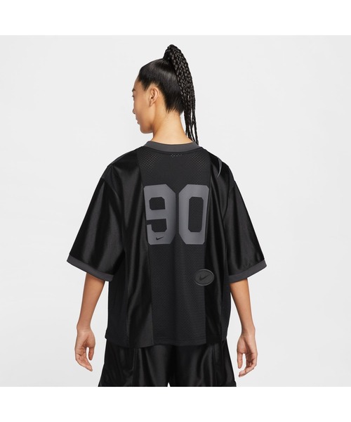 NIKE（ナイキ）の「ナイキ NIKE ナイキ  NSW ストリート GX JRSY S/S トップ（Tシャツ/カットソー・レディース・オフホワイト/ブラック・M/L）」の10枚目の写真