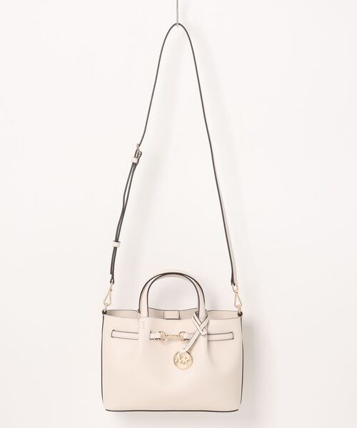 MICHAEL KORS(マイケルコース)の「CARSON センタージップ サッチェル スモール(ハンドバッグ・レディース・ベージュ系・FREE)」の7枚目の写真
