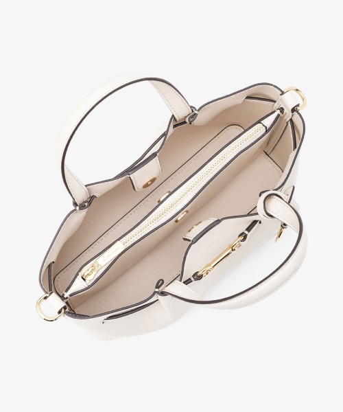 MICHAEL KORS(マイケルコース)の「CARSON センタージップ サッチェル スモール(ハンドバッグ・レディース・ベージュ系・FREE)」の5枚目の写真
