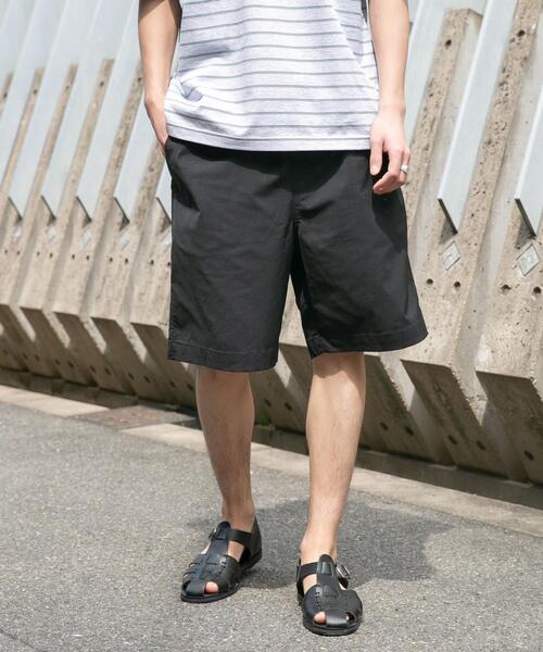 FORK&SPOON(フォークアンドスプーン)の「FORK&SPOON TEC LINENショートパンツ(その他パンツ・メンズ・ライトグレー/ブラック/ブルー系その他・5/4)」の5枚目の写真