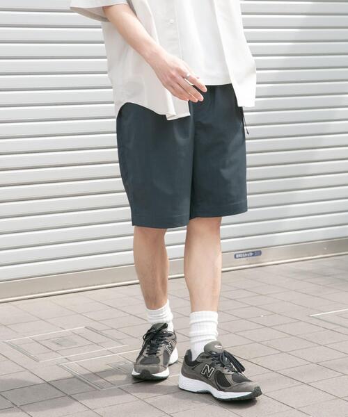 FORK&SPOON(フォークアンドスプーン)の「FORK&SPOON TEC LINENショートパンツ(その他パンツ・メンズ・ライトグレー/ブラック/ブルー系その他・5/4)」の12枚目の写真