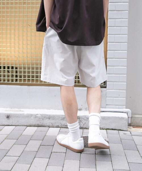 FORK&SPOON(フォークアンドスプーン)の「FORK&SPOON TEC LINENショートパンツ(その他パンツ・メンズ・ライトグレー/ブラック/ブルー系その他・5/4)」の18枚目の写真
