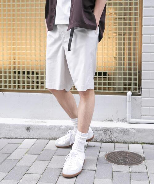 FORK&SPOON(フォークアンドスプーン)の「FORK&SPOON TEC LINENショートパンツ(その他パンツ・メンズ・ライトグレー/ブラック/ブルー系その他・5/4)」の19枚目の写真