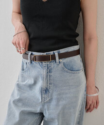 Omekashi | スクエアバックルベルト(ベルト)