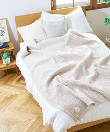 collex（コレックス）の「イブル クラウド柄 オーガニックコットン キルティングマット スクエア 200×200（ラグ/マット）」