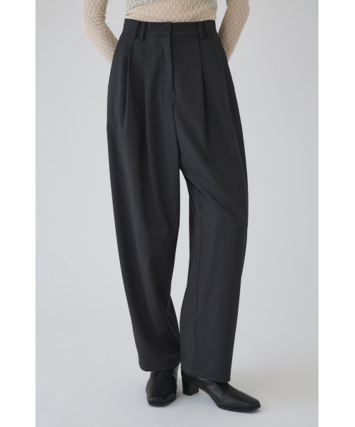 タグ付き  ★  リムアーク  ★  ワイドパンツ RIM.ARK | 【PRE ORDER】W tuck wide slacks (PANTS ) |RIM.ARK