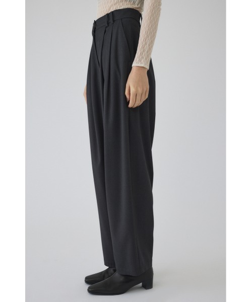 W tuck wide slacks ダブルタックワイドスラックス（スラックス