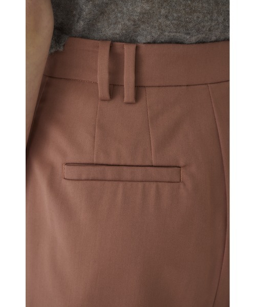 RIM.ARK(リムアーク)の「W tuck wide slacks ダブルタックワイドスラックス(スラックス・レディース・ブラック/ライトベージュ/チャコールグレー/スモークピンク・36/38)」の12枚目の写真