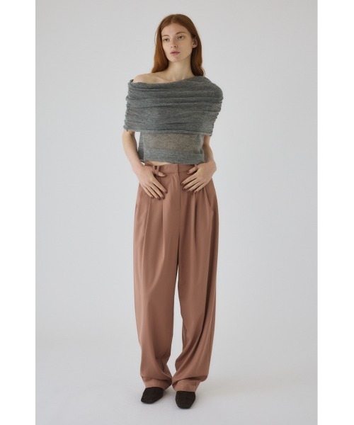 【archive】タックワイドスラックス W tuck wide slacks ダブルタックワイドスラックス（スラックス