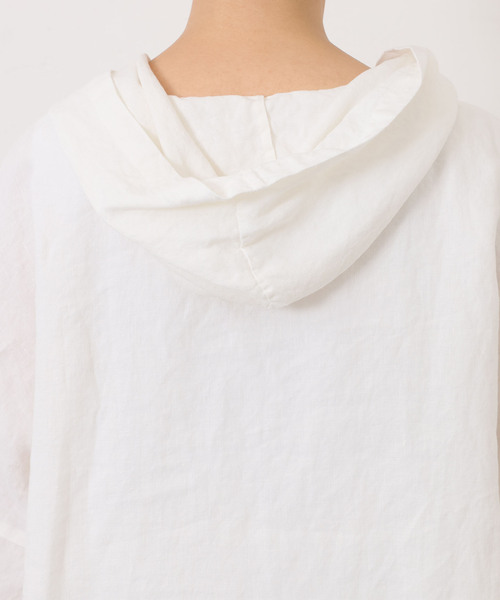 リネン フードプルシャツ（シャツ/ブラウス）｜JOURNAL STANDARD LUXE