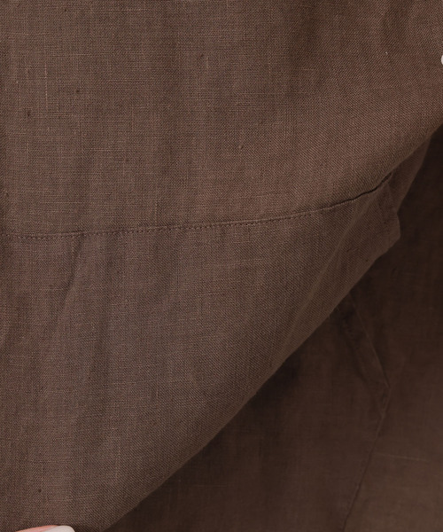 リネン フードプルシャツ（シャツ/ブラウス）｜JOURNAL STANDARD LUXE