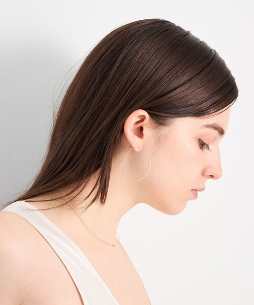 ete K10YG ワイヤー ピアス ONLINE Limited] K10YG ワイヤー ピアス（771523） ｜ women