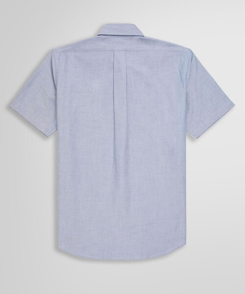 BROOKS BROTHERS(ブルックスブラザーズ)の「スーピマコットン オックスフォード ショートスリーブ ドレスシャツ Regular Fit(ビジネスシャツ・メンズ・ブルー/ホワイト/ホワイト×ブルー・14.5/16/15.5/15 /17.5/17/16.5)」の4枚目の写真