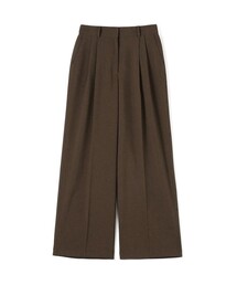 リネンツイル タックワイドパンツ（その他パンツ）｜BACCA