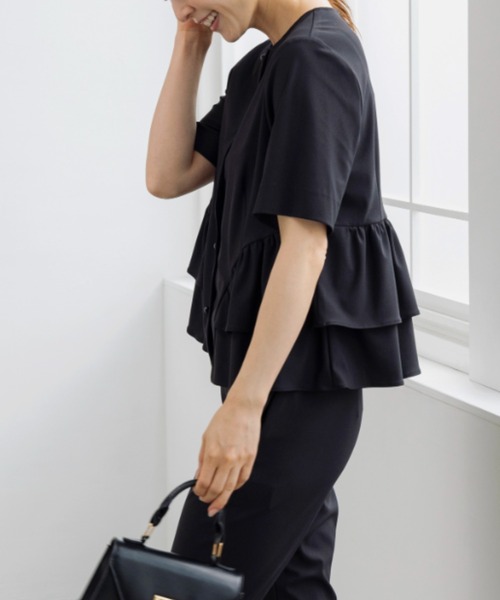 ソーノ sono Sono ブラウス シャツ 「SONO/ソーノ」「SONO NAVY/ソーノ