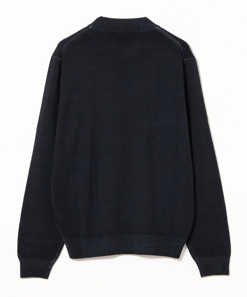 BRILLA per il gusto(ブリッラペルイルグースト)の「FILIPPO DE LAURENTIIS / 12ゲージ ウール ガーメントダイ モックネックニット(ニット/セーター・メンズ・ダークグリーン/ネイビー/ダークブラウン・50/48/46/44/52)」の7枚目の写真