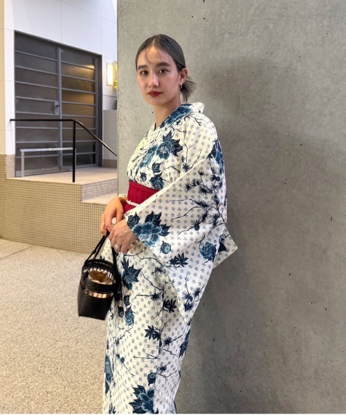 KEITAMARUYAMA × Ameri IVORY FLOWER YUKATA（浴衣）｜Ameri