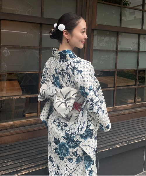 KEITAMARUYAMA 浴衣 MINAMI TANAKA】Collaboration 浴衣 (Oriental Flower