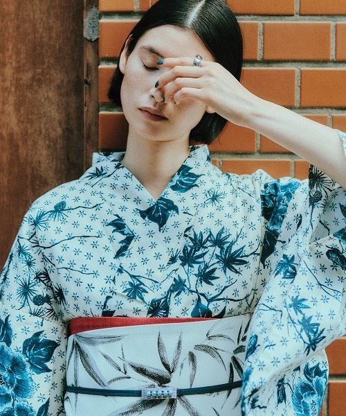 最終値下げ⭐︎KEITAMARUYAMA ×Ameri IVORY FLOWER セール】KEITAMARUYAMA × Ameri IVORY FLOWER YUKATA（浴衣）｜KEITA