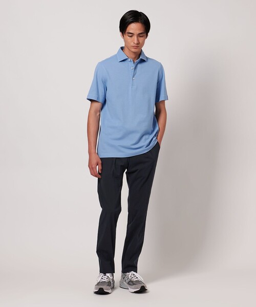UNITED ARROWS(ユナイテッドアローズ)の「タイプライター スリムテーパード サイドシャーリング 1プリーツ パンツ -ストレッチ-(その他パンツ・メンズ・オリーブ/ベージュ/ネイビー・44/46/48/50/52)」の22枚目の写真
