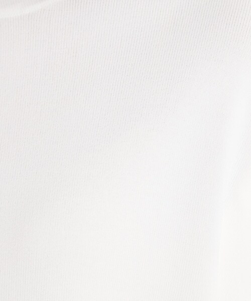 THE SHOP TK （ザ ショップ ティーケー ）の「さらさらフレアスリーブサマーニット【毛玉になりにくい/UV/洗濯機OK】（ニット/セーター・レディース・オフホワイト/ナチュラル/ブラック/ライトブルー/ダークブラウン/ワインレッド・12/13）」の12枚目の写真