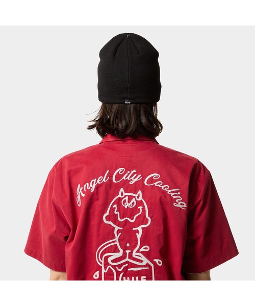 HUF(ハフ)の「D ZONE BEANIE(ニットキャップ/ビーニー・メンズ・ブルー系その他/ブラック/ナチュラル・O/S)」の8枚目の写真