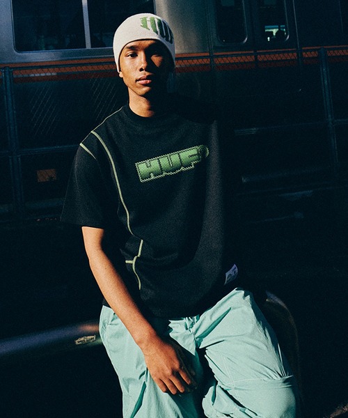 HUF(ハフ)の「D ZONE BEANIE(ニットキャップ/ビーニー・メンズ・ブルー系その他/ブラック/ナチュラル・O/S)」の18枚目の写真