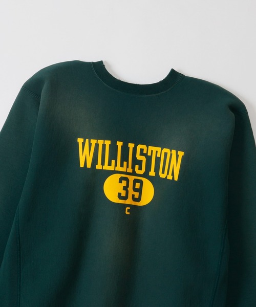 Champion(チャンピオン)の「【Champion/チャンピオン】メンズ TRUE TO ARCHIVES リバースウィーブ(R) 2ndパテントモデル クルーネックスウェットシャツ(スウェット・メンズ・シルバーグレー/ダークグリーン/マルーン・LARGE/X-LARGE/MEDIUM)」の8枚目の写真