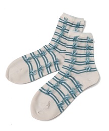 RIBBON JACQUARD SOCKS
