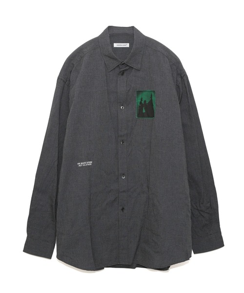 UNDERCOVER（アンダーカバー）の「UP2E4402（シャツ/ブラウス・メンズ・ブラウン系その他/チャコール・3/4/2）」の2枚目の写真