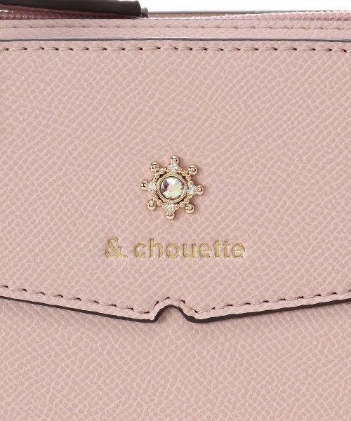 & chouette(アンドシュエット)の「≪推し事バッグ≫クリアポケット付きビジューぬいぐるみバッグ(ハンドバッグ・レディース・ブラック/ピンク/オフホワイト/ダルブルー系/ラベンダー・FREE)」の21枚目の写真