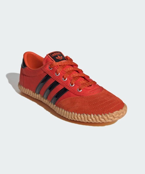 adidas（アディダス）の「VOLLEY PLIMSOLE W / スニーカー アディダスオリジナルス adidas Originals（スニーカー・レディース・オレンジ・25.0cm/23.0cm/22.5cm/22.0cm/26.5cm/27.0cm/27.5cm/28.0cm/28.5cm/26.0cm/25.5cm/24.5cm/24.0cm/23.5cm）」の4枚目の写真