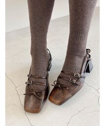 RESEXXY | スクエアトゥメリージェーン(パンプス)