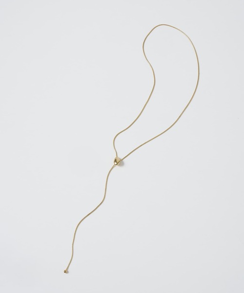 collex（コレックス）の「【dignif】【金属アレルギー対応】スライドY字ネックレス（ネックレス・レディース・シルバー/ゴールド・フリー）」の5枚目の写真