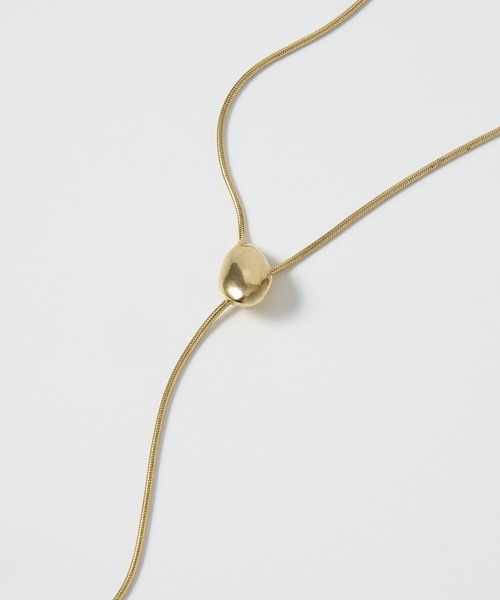 collex（コレックス）の「【dignif】【金属アレルギー対応】スライドY字ネックレス（ネックレス・レディース・シルバー/ゴールド・フリー）」の8枚目の写真