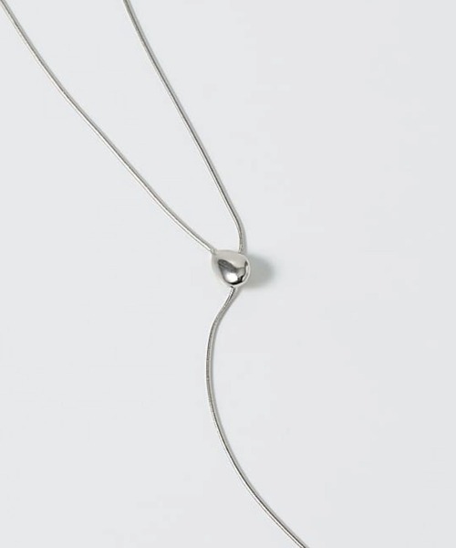 collex（コレックス）の「【dignif】【金属アレルギー対応】スライドY字ネックレス（ネックレス・レディース・シルバー/ゴールド・フリー）」の9枚目の写真