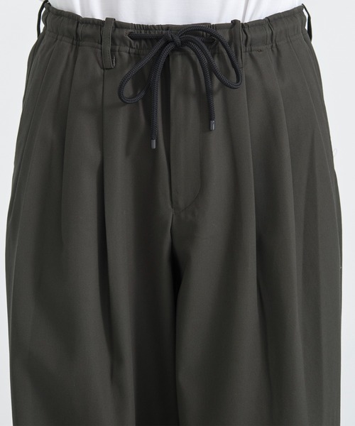 MARKAWARE/マーカウェア】別注 TRIPLE PLEATED WIDE TROUSERS