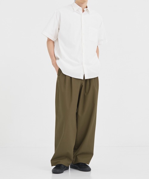 MARKAWARE/マーカウェア】別注 TRIPLE PLEATED WIDE TROUSERS
