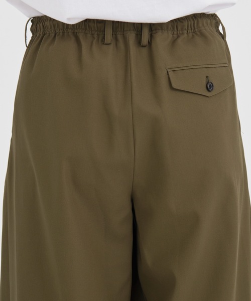 MARKAWARE/マーカウェア】別注 TRIPLE PLEATED WIDE TROUSERS