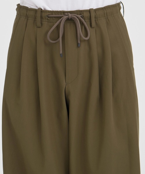 MARKAWARE/マーカウェア】別注 TRIPLE PLEATED WIDE TROUSERS