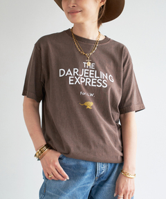 新品 Deuxieme Classe DARJEELING Tシャツ　ブラック DARJEELING Tシャツ（Tシャツ/カットソー）｜Deuxieme Classe