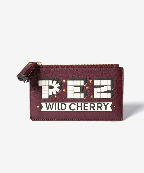 ANYA HINDMARCH カードケース ラセットレッド ユニセックス ANYA HINDMARCH カードケース ラセットレッド ユニセックス