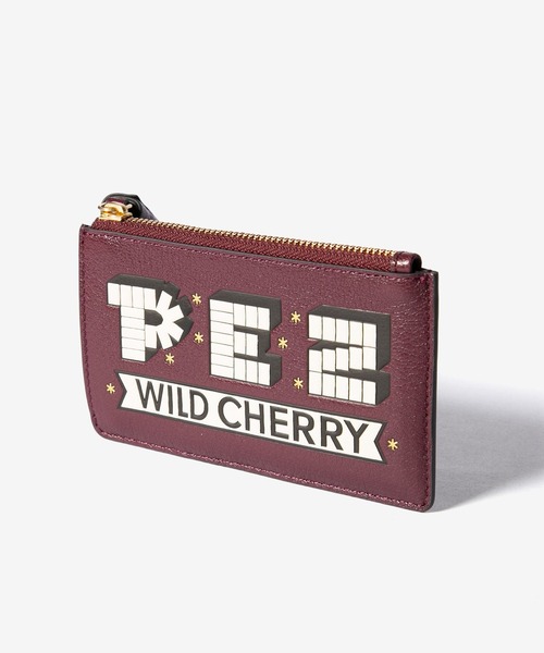 ANYA HINDMARCH(アニヤハインドマーチ)の「ANYA HINDMARCH Anya Brands Zip Card Case Pez in Shiny Capra アニヤハインドマーチ カードケース(カードケース・レディース・ピンク系1・FREE)」の3枚目の写真