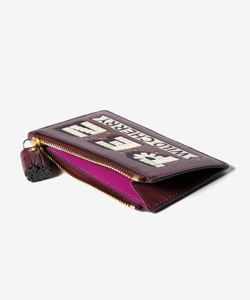 ANYA HINDMARCH(アニヤハインドマーチ)の「ANYA HINDMARCH Anya Brands Zip Card Case Pez in Shiny Capra アニヤハインドマーチ カードケース(カードケース・レディース・ピンク系1・FREE)」の6枚目の写真