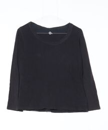 美品 45R 長袖 カットソー 黒 フォーティーファイブアール 45R】カットソー｜1977年創業、日本の服。丈夫で長持ち、気持ち